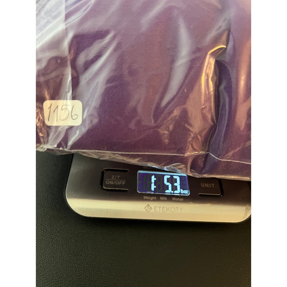 Haute Edition Purple V-Neck Sweatshirt Dress Long Sleeve L (1156) - Picture 15 of 15